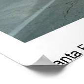 Santa Fe Fire Poster (Ecke)