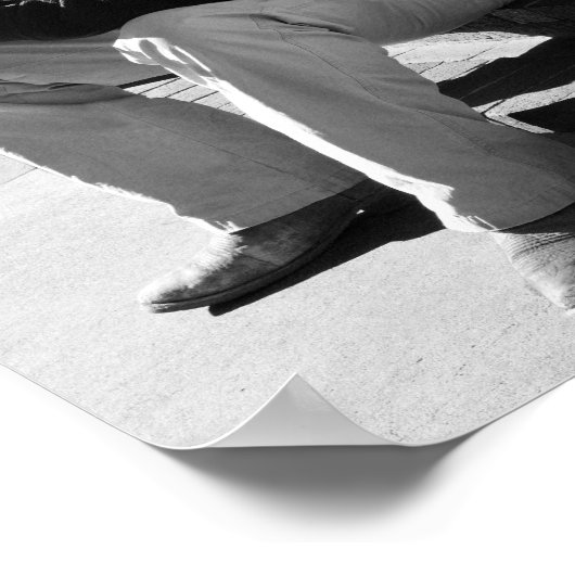 Santa Fe Flutist Poster (Ecke)