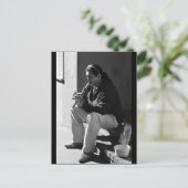 Santa Fe Flutist Postkarte (Stehend Vorderseite)