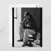 Santa Fe Flutist Postkarte (Vorne/Hinten)