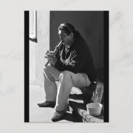 Santa Fe Flutist Postkarte