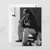 Santa Fe Flutist Postkarte (Vorne/Hinten)