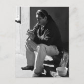 Santa Fe Flutist Postkarte (Vorderseite)
