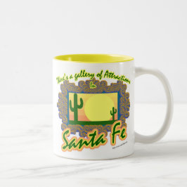 Santa Fe Galerie Cooles Reisen Zweifarbige Tasse