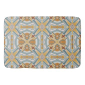 Santa Fe Geometric Tile Pattern Badematte (Vorderseite)