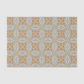 Santa Fe Geometric Tile Pattern Seidenpapier (Vorderseite)