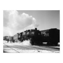 Santa Fe Güterzug Verlassend Chicago - 1943