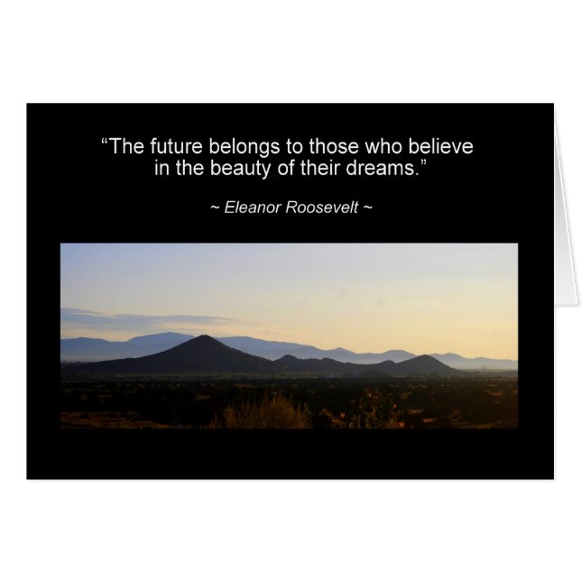 Santa Fe Hills Sonnenaufgang Inspiration (Vorderseite (Horizontal))