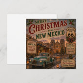 Santa Fe Holiday-Grüße Route 66 (Vorne/Hinten)