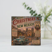 Santa Fe Holiday-Grüße Route 66 (Stehend Vorderseite)