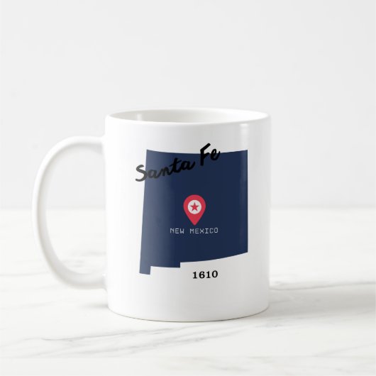 Santa-Fe-Kaffeetasse Kaffeetasse (Links)