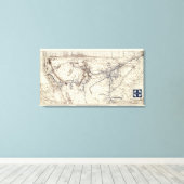 Santa Fe Leinwanddruck (Insitu (Holzboden))