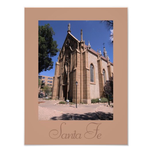 Santa Fe Loretto Kapelle Fotodruck (Vorne)
