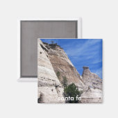 Santa-fe-Magnet Magnet (Vorderseite/Rückseite)