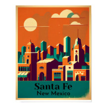 Santa Fe Minimalistische Kubistische Kunst