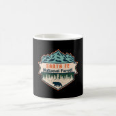 Santa Fe National Forest � Geheimnisse der Wildnis Kaffeetasse (Mittel)