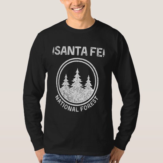 Santa Fe National Forest New Mexico T-Shirt (Vorderseite)