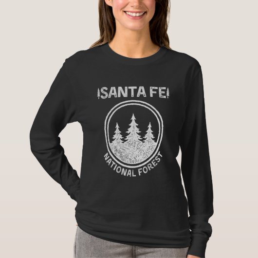Santa Fe National Forest New Mexico T-Shirt (Vorderseite)