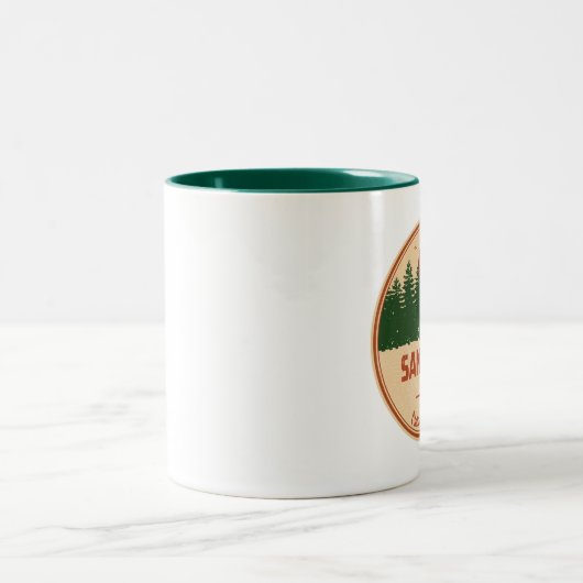 Santa Fe National Forest Zweifarbige Tasse (Mittel)