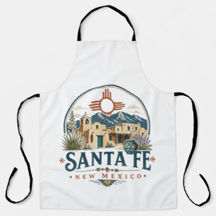 Santa Fe New Mexico Adobe-Architektur Südwesten Schürze