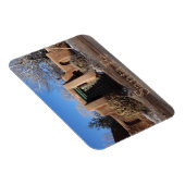 Santa Fe New Mexico Adobe und Türmagnet Magnet (Rechte Seite)