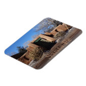 Santa Fe New Mexico Adobe und Türmagnet Magnet (Linke Seite)