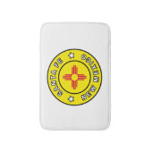 Santa Fe New Mexico Badematte (Vorderseite Vertikal)