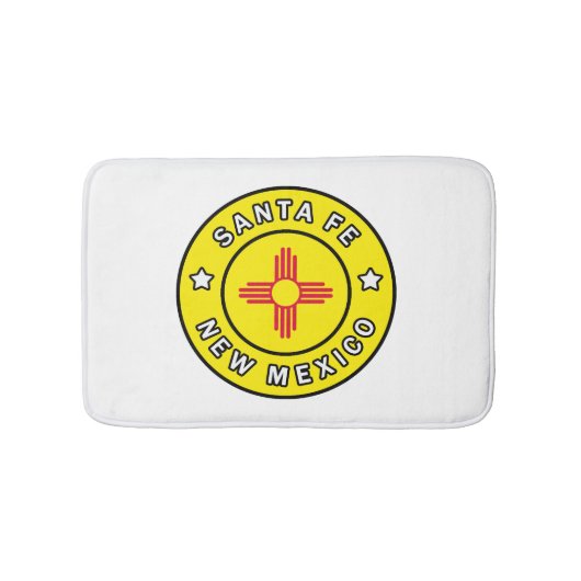 Santa Fe New Mexico Badematte (Vorderseite)