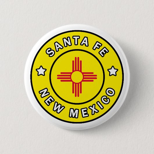 Santa Fe New Mexico Button (Vorderseite)