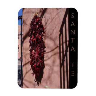 Santa Fe New Mexico Chili Ristras Landschaft Magnet