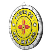 Santa Fe New Mexico Dartscheibe (Vorderseite rechts)