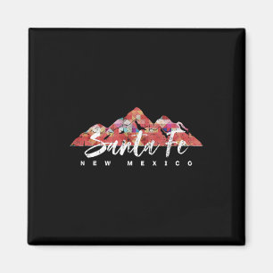 Santa Fe New Mexico Familienreise Wandern Camping Magnet