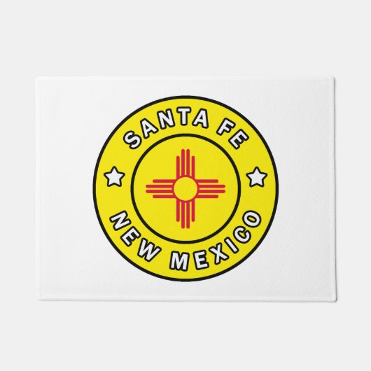 Santa Fe New Mexico Fußmatte (Vorderseite)