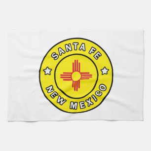 Santa Fe New Mexico Geschirrtuch