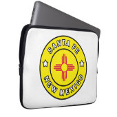 Santa Fe New Mexico Laptopschutzhülle (Vorne Rechts)