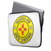 Santa Fe New Mexico Laptopschutzhülle (Vorderseite Links)