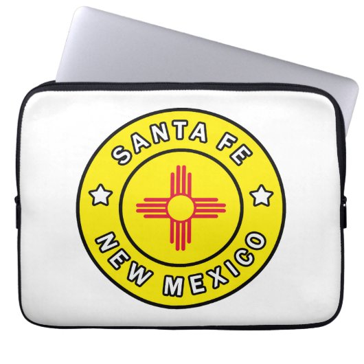 Santa Fe New Mexico Laptopschutzhülle (Vorderseite)
