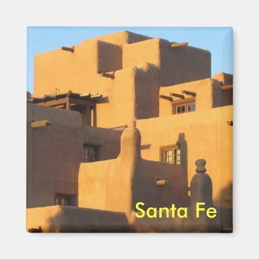 Santa Fe New Mexico MagMagMagnet Magnet (Vorne)