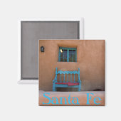 Santa Fe New Mexico Magnet (Vorderseite/Rückseite)