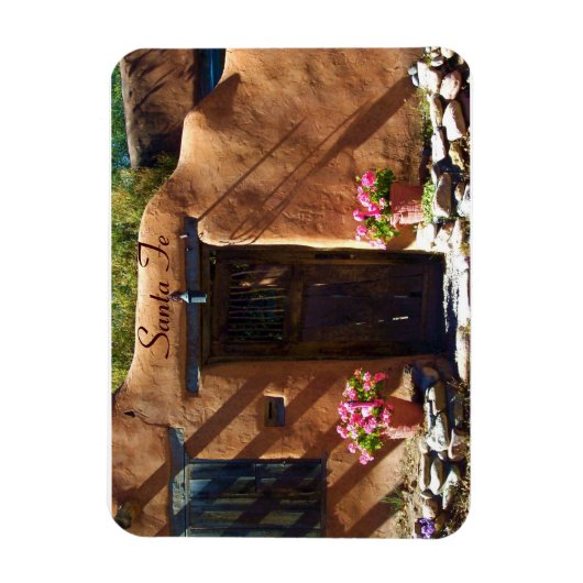 Santa Fe, New Mexico Magnet (Vertikal)