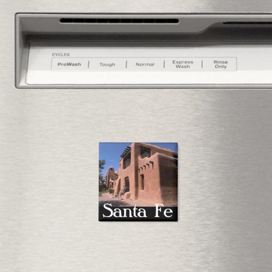 Santa Fe New Mexico Magnet (In Situ (Geschirrspüler))