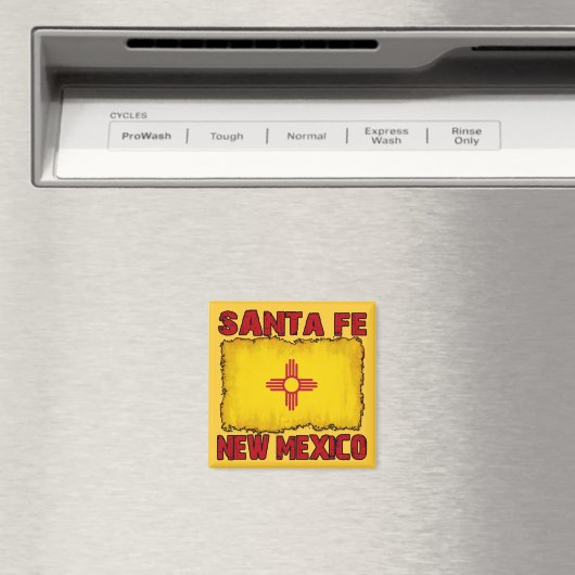 Santa Fe, New Mexico Magnet (In Situ (Geschirrspüler))