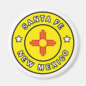 Santa Fe New Mexico Magnet (Vorne)