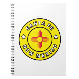Santa Fe New Mexico Notizblock