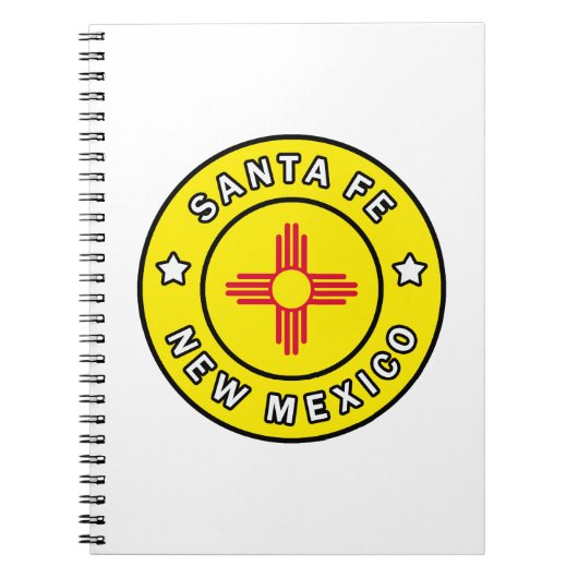 Santa Fe New Mexico Notizblock (Vorderseite)