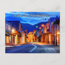 Santa Fe, New Mexico Postcard Postkarte