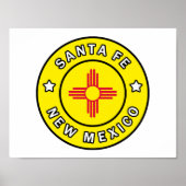 Santa Fe New Mexico Poster (Vorne)