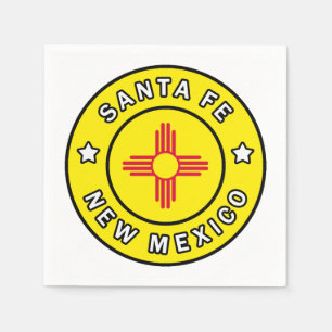 Santa Fe New Mexico Serviette