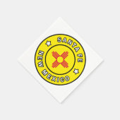 Santa Fe New Mexico Serviette (Ecke)