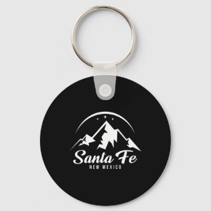 Santa Fe New Mexico Ski Resort Skifahren Snowboard Schlüsselanhänger